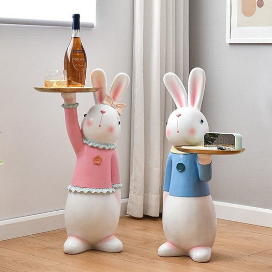 Stand Up Rabbit Tray