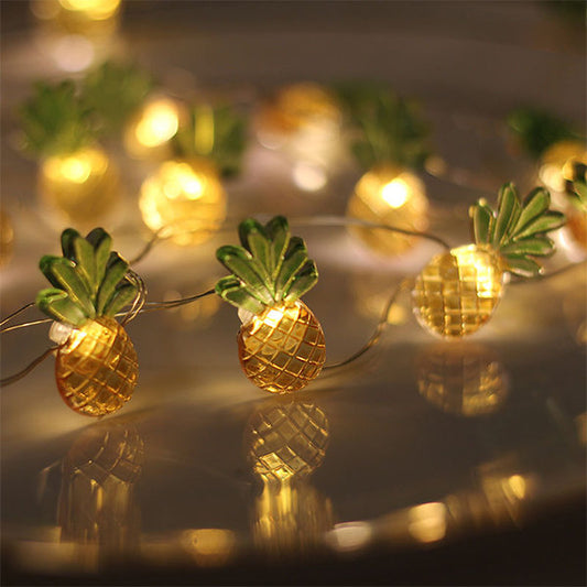 Pineapple LED String Lights - Plastic - 3 Lengths