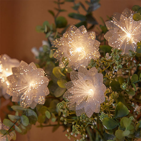 LED Fiber Optic String Light - Enchanted Blossoms - Magical Ambiance