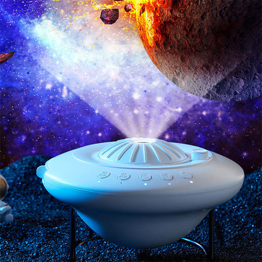 UFO Shaped Galaxy Projector - Type-C - Night Light