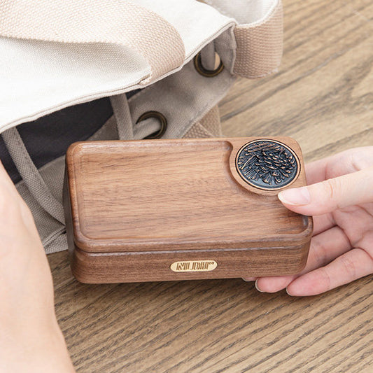 Mini Wooden Jewelry Box