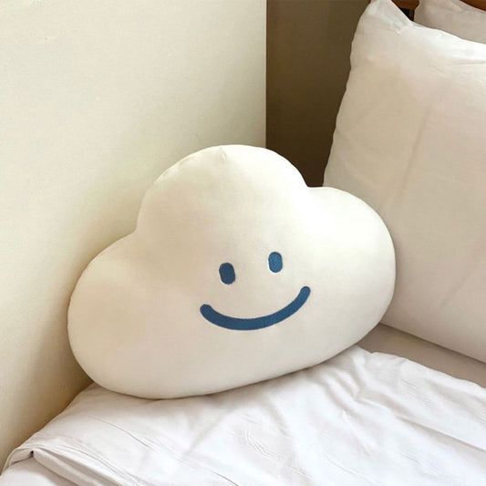 Smiling Cloud Throw Pillow