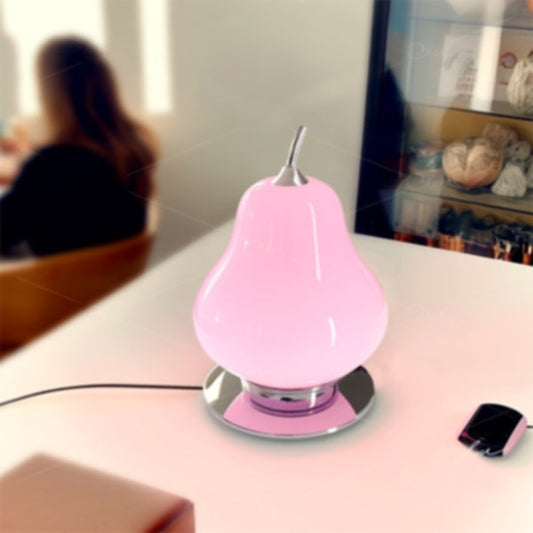 Pear-Shaped Ambient Light - Soft Glow Table Lamp - Playful and Chic Design