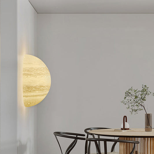 Jupiter Wall Lamp - Astronomical Ambiance - Solar System Inspired