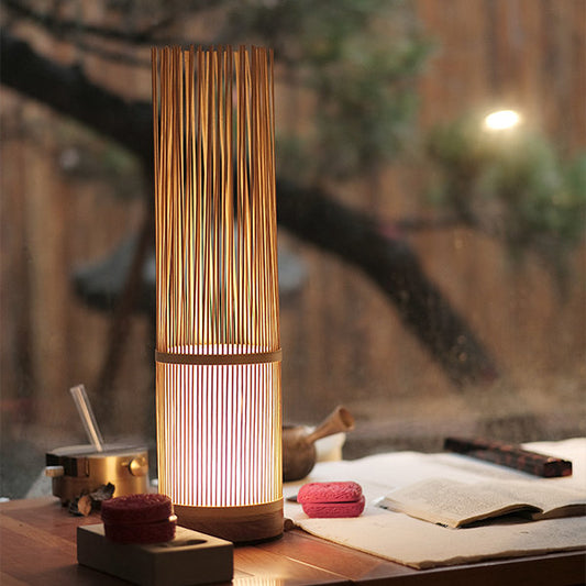 Wabi Sabi Table Lamp - Natural Aesthetics - Warm Ambiance