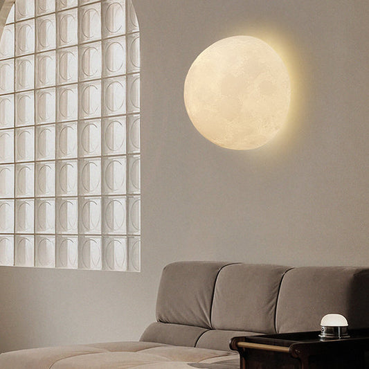 Moon Wall Lamp - Resin - Home Decor