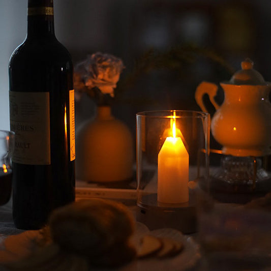 Romantic Candlelight LED Lamp - Ambient Lighting - Flameless Serenity