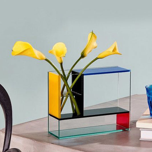 Acrylic Creative Vase - Innovative Design - Transparent Elegance